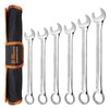 Der Erwachte Large Wrench Set with Rolling Pouch, SAE, 6-Piece,
