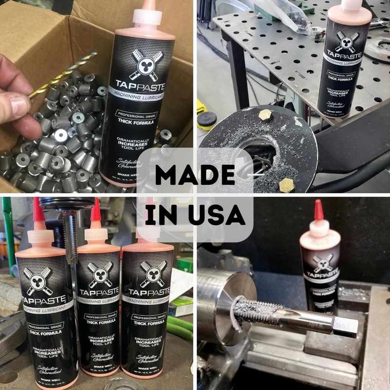 Tap-Paste Machining Lubricant | All-Purpose Cutting Oil Thick Formula |