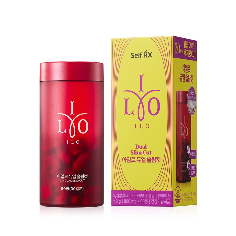 ILO Dual Slim Cut 60 Tablets (1-month supply) - ILO