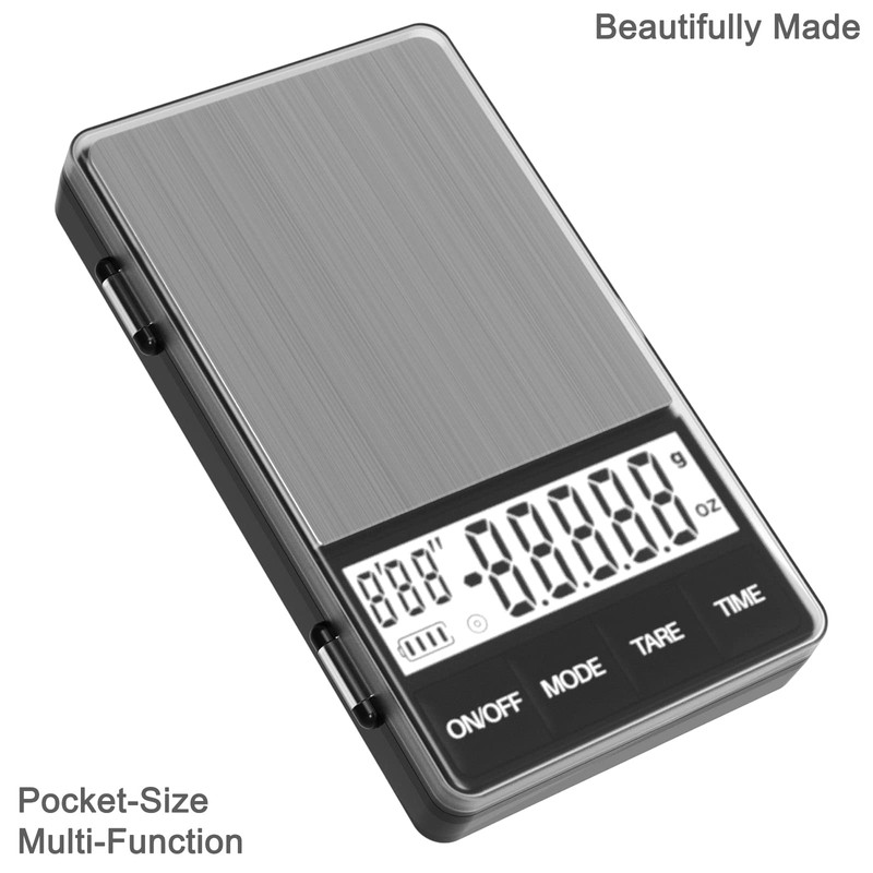 MAXUS Espresso Scale with Timer 1000g/0.1g Drip Coffee Scale, Small