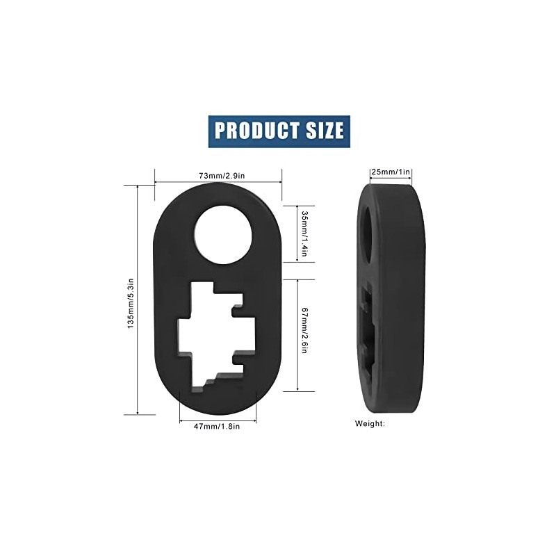 Handle Keeper, accesorios de goma de alta elevación, soporte de