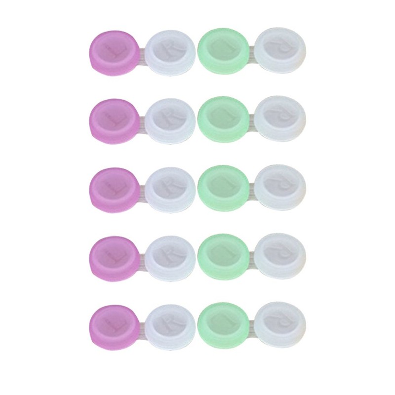 ROSENICE Contact Lens Case, Contact Lens Storage Box, 10 Pieces