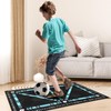 Yozexin Football Footstep Training Mat, Non-Slip Ball Control Training Mat,