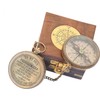Brass Compass, Gift for Son, Antique Compass to My Son