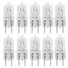 10 Pack-G8 25W 120V Halogen Specialty Lighting Light Bulbs JCD