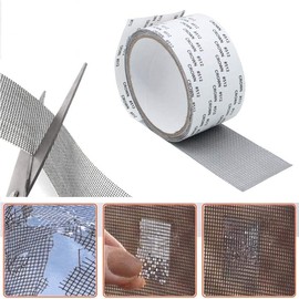 Abauoat Tape Fibreglass Mesh Stains Waterproof Tape Fly Screen Repair Kit Tape Screen for Fly Screen Window