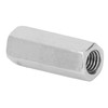 10Pcs Coupling Nut Hex 304 Stainless Steel Rod Connector Nut