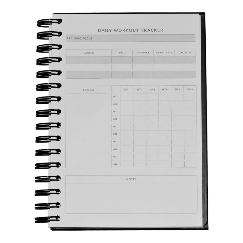 Ventresto V fitness workout tracking journal