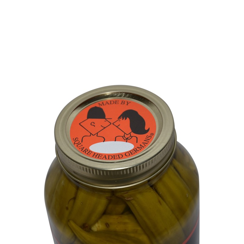 Texas Hill Country Pickled Habanero Dill Okra 32 oz