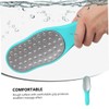 FOMIYES Double Sided Stainless Steel Foot Washboard Foot Callus Remover