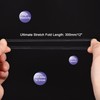 sourcing map TPU Elastic Band Stretchy Rubber Elastic Band Transparent