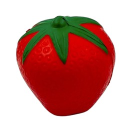 Farvisan 5 Pack Figuras Antiestrés de Frutas, pequeñas Frutas de Espuma Suave para Alivio ansiedad, desestrés y decoración, Incluye Manzana, Fresa, Mango, Aguacate y plátano