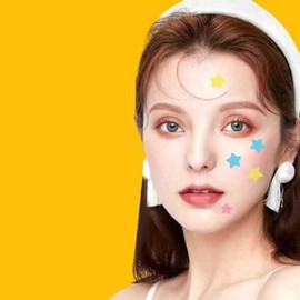 Unknown 노케이 별모양여드름패치 케어 트러블 별 스팟 패치 [분홍 40매 (1팩)] No-Key Star-Shaped Acne Patch Care Trouble Star Spot Patch [Pink 40 Sheets (1 Pack)]