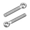 sourcing map 4Pcs M8 x 50mm Lifting Eye Bolts, 304