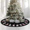 Tian Zhun Christmas Tree Skirt Black Tree Skirt Cat Xmas