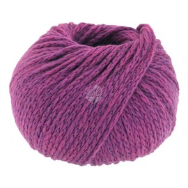 LANA GROSSA Cool Merino Big Voluminous Chain Yarn Made of Classic Merino Wool, Hand Knitting Yarn Made of 90% Virgin Wool and 10% Polyamide, 50 g Wool for Knitting and Crocheting, 90 m Yarn FB 210