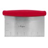 Norpro, Rojo 583R Grip-EZ - Raspador de banco, 6 x