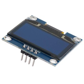 Pantalla OLED, 1pc 1.3 pulgadas Módulo de pantalla OLED IIC I2C Comunicar 128X64 Color de BlueText