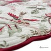 Bloom Collection 100% Cotton Reversible Quilted Placemats (Floral and Bird