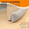 TORRAMI 30" Door Draft Stopper Under Bottom Insulation Noise Air