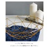 Suitcase Company GPT Wire Basket, Triangular, Shallow Shape, Geometric Basket,