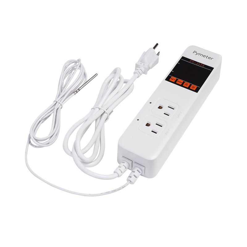 Pymeter Attic Fan Thermostat Controller Temperature Switch Plug Outlet for