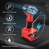 Cordless Leaf Blower,Jet Fan 130000 RPM Wind Speed,Compatible with Craftsman