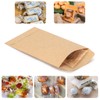 Pack of 100 Paper Kraft Petit Sac en Paper Alimentaire