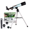 Telescope for Beginners, 90X Portable Astronomical Refractor with 15" Tabletop