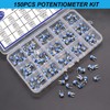 TWTADE 150 Pcs 15 Value 100 ohm- 2M ohm Trimpot