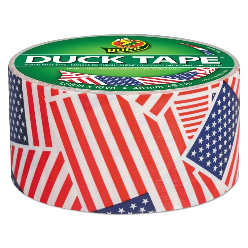 Duck Tape Multi Colored Duct Tape 1.88 Inch Red White