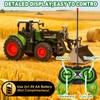 RC Tractor Toy for Kids 3-9, 2.4GHz Remote Control Farm