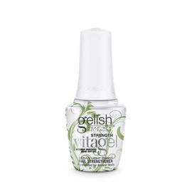 Gelish VitaGel Strength Nail Strengthener Base Coat – Vitamin-Infused Natural Treatment to Prevent Peeling, Splitting & Chipping, Strengthens & Protects Healthy Nail Growth (0.5 oz)