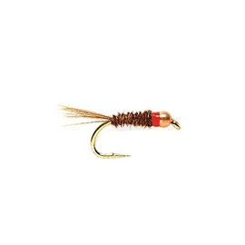Fulling Mill Red Neck (BH) Nymph Fly Size 12 (1 Dozen)