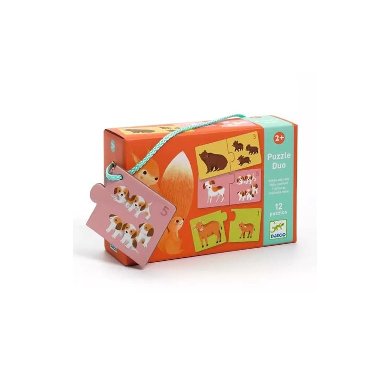 Djeco T&G 38197 Educational Games, Colourful