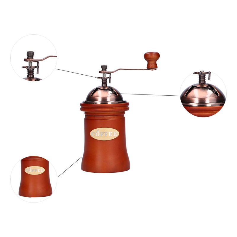 Postbox Shape Coffee Grinder Household Manual Coffee Mill for Home