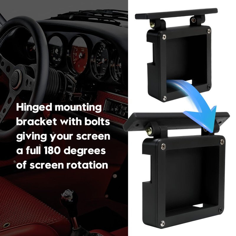 Under Dash Screen Mount for Holley Sniper Terminator X EFI