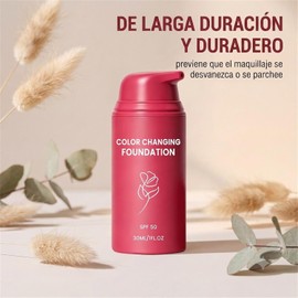 Base de Maquillaje Coreana que Cambia de Color para Pieles Maduras (2PC)