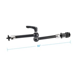 CAMVATE 11" Heavy Duty Magic Arm with Shoe Mount Adapter for Camera Accessories Bracket - 2559