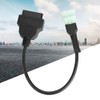 OBD2 Adapter Cable, Motorcycle Diagnostic Adapter Cable ABS 6 Pin
