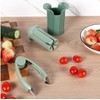 Fruit Preparation Tool Set, Multi-Purpose Melon and Berry Slicer, Cutter