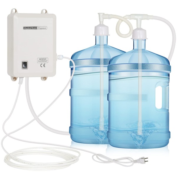 FlowFluid Bottled Drinking Water Pump System Double-Tube Power 25W, Bottled