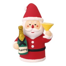 Decorle Concombe ZXS-29226X Santa's Liner Merry Champagne Santa Santa Approx. 1.7 x 13.4 x 23.6 inches (43 x 34 x 60 cm)