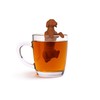 Fred Hot Dog Tea Infuser, Brown