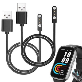 smaate Smart Watch Charger Cables Compatible with VPSTAY ALB1 1.47” Fitness Tracker Smartwatch h, 2 PCs