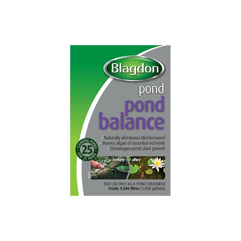 Blagdon Pond Balance, Clears Blanketweed & Algae, Encourages Plant Growth,