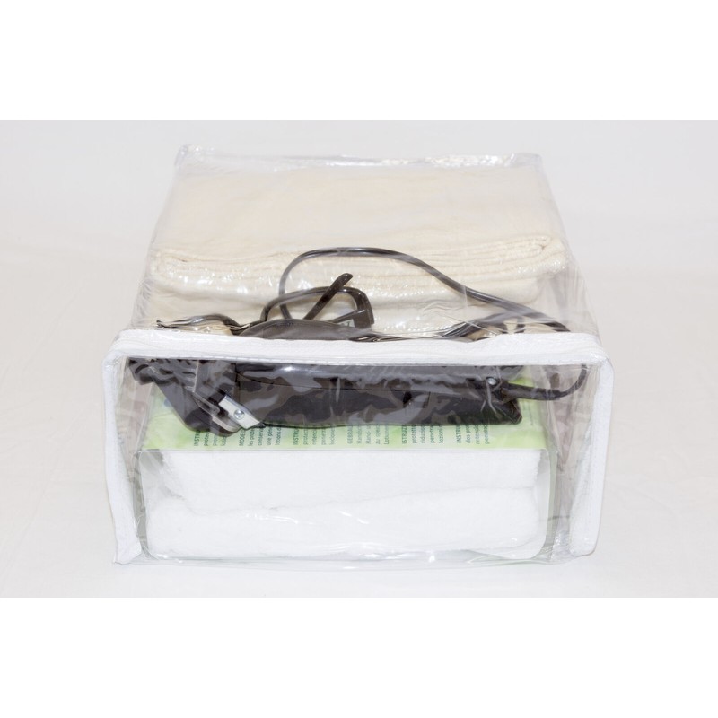 Vinylpac 10-Pack Clear Vinyl Zippered Storage Bags 9" x 11"