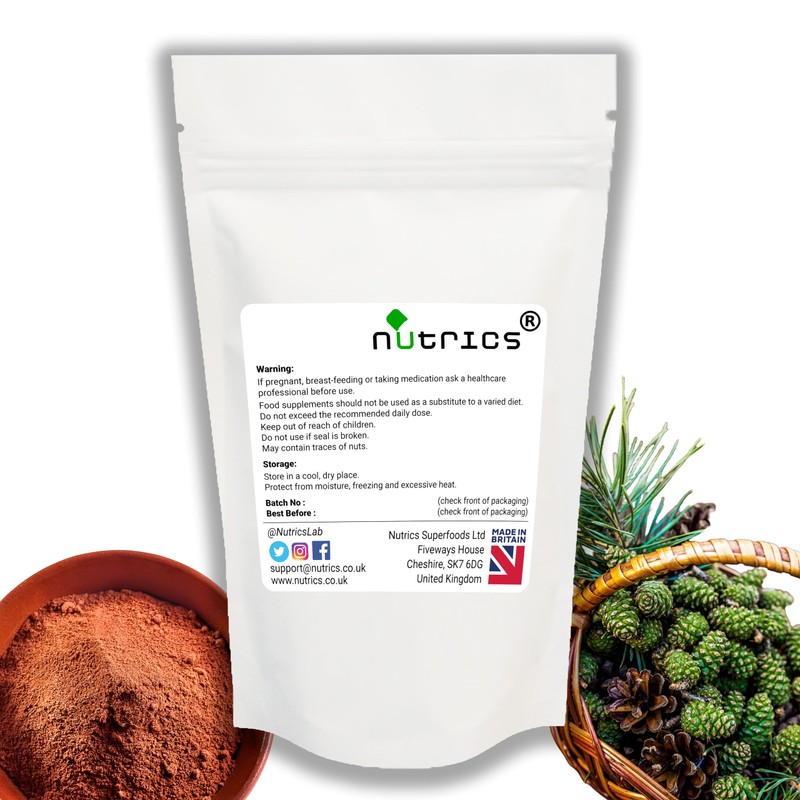 Nutrics® 50g French Maritime Pine BARK Extract Powder 95% Proanthocyanidins