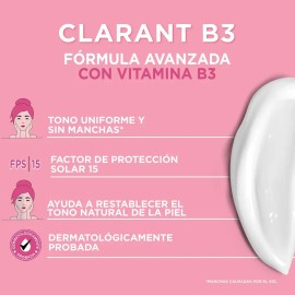 Pond's Crema Facial Clarant B3 Antimanchas con Protección Solar, 200g
