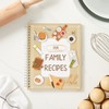 Pipilo Press Blank Family Cookbook Recipe Binder - 6.5 x